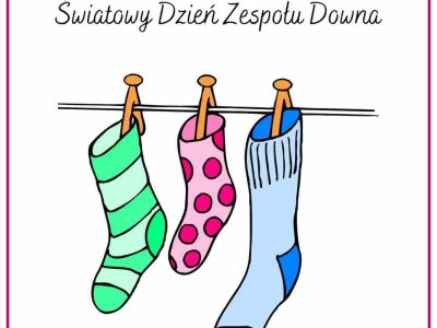 Dzień Kolorowej Skarpetki ❤️ Światowy Dzień Zespołu Downa ❤️ Grupy: „Krasnale” i „Smerfy”