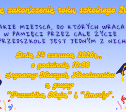 Uroczyste Zakończenie Roku Szkolnego